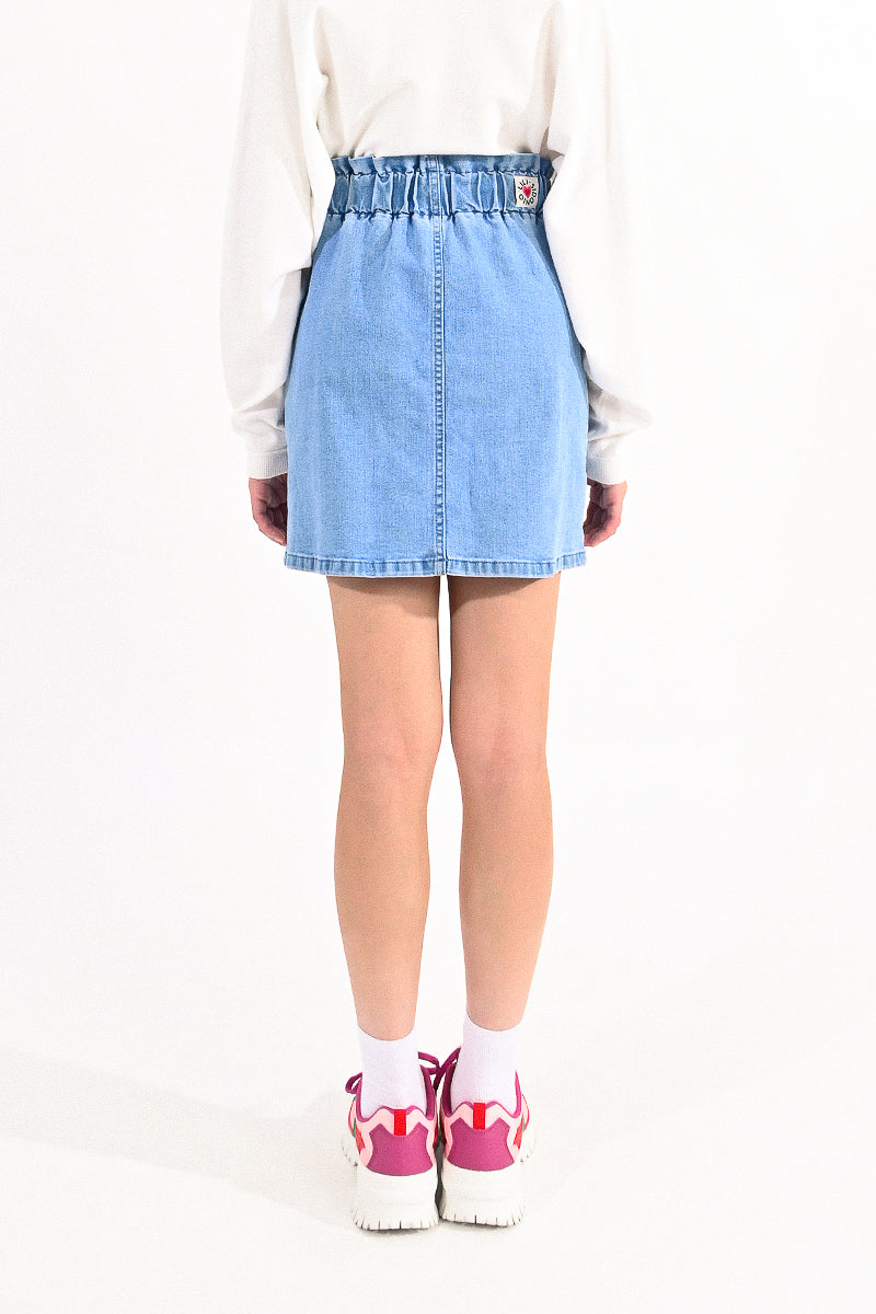 Lili Denim Mini Skirt