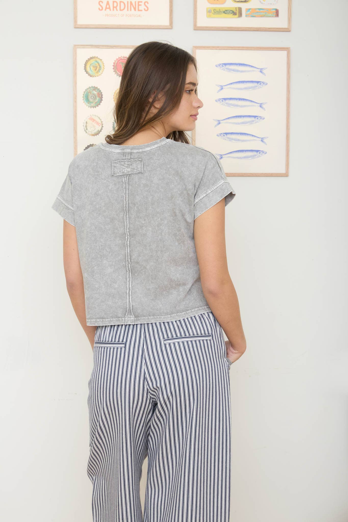 Boxy Short Sleeve Top – Lark & Lily Boutique