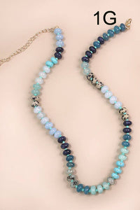 Agate Bead Necklace