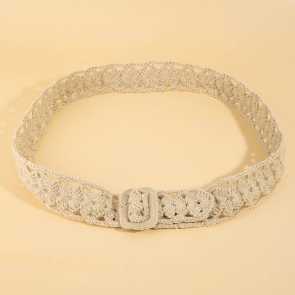 Floral Decor Fashion Belt