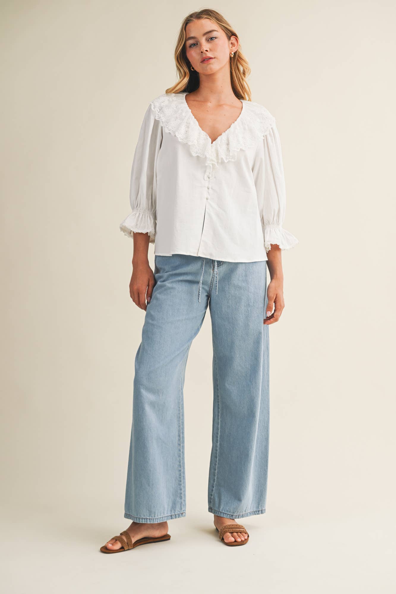 Relaxed Denim Pant