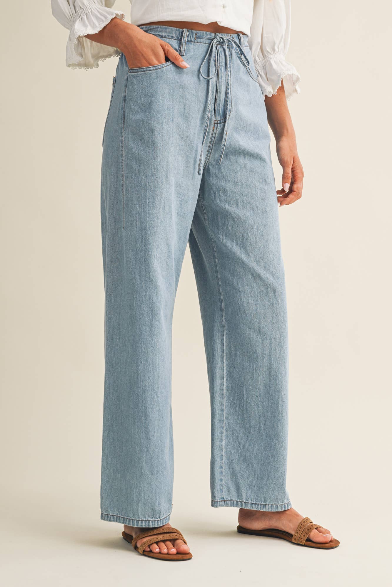 Relaxed Denim Pant