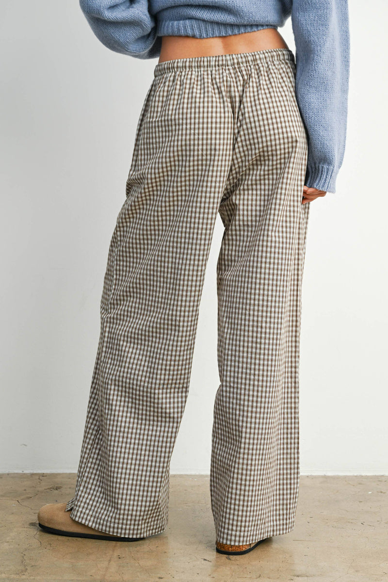 Loose-Fit Adjustable Tie-Front Pants