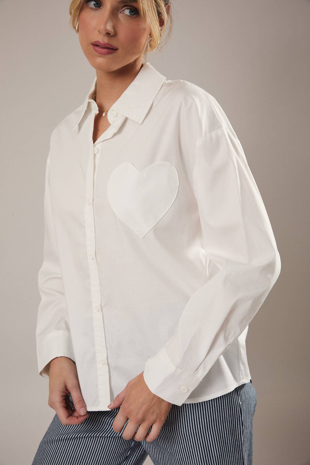 "HEART" POCKET SHIRT