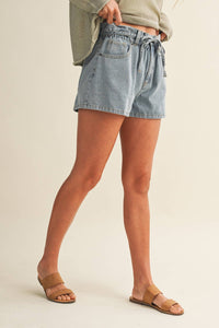 Paperbag Demin Short