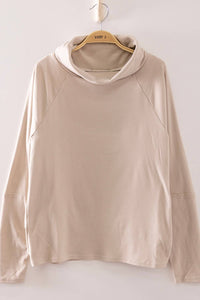Soft Cowl Neck Knit Top