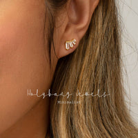 Minimalist Baguette Earrings