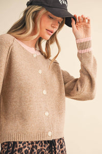 Two Tone Cardigan