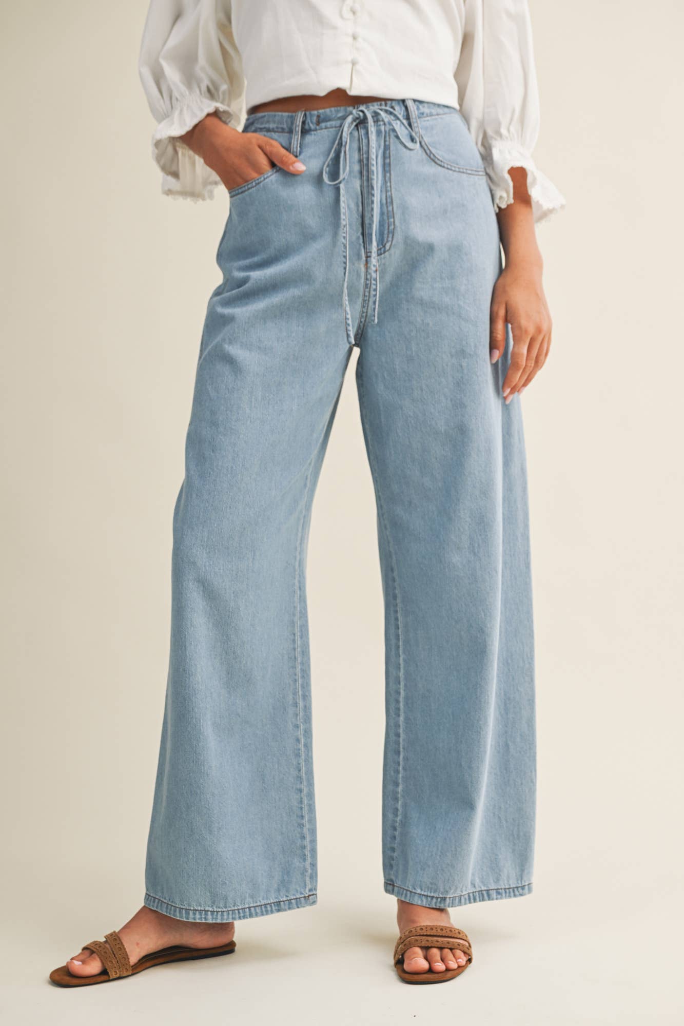 Relaxed Denim Pant