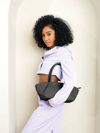 Karen Dual Handle Baguette Bag