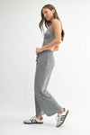 Brushed Wide Leg Lounge Pants