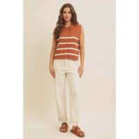 Button Down Sweater Vest