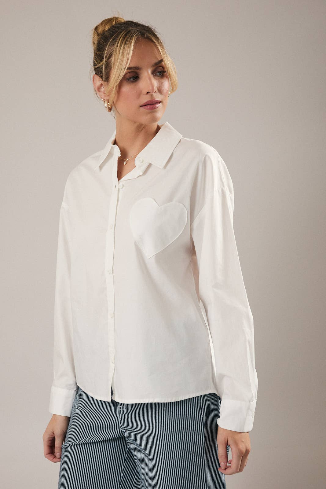 "HEART" POCKET SHIRT