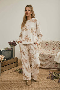 Floral Toile Sweatshirt