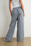 Loose-Fit Adjustable Tie-Front Pants