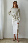 Rolled Round Neck Pullover Sweater