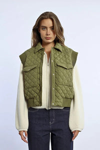 Sleeveless Padded Vest