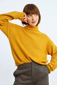 Soft Knit Turtleneck Sweater