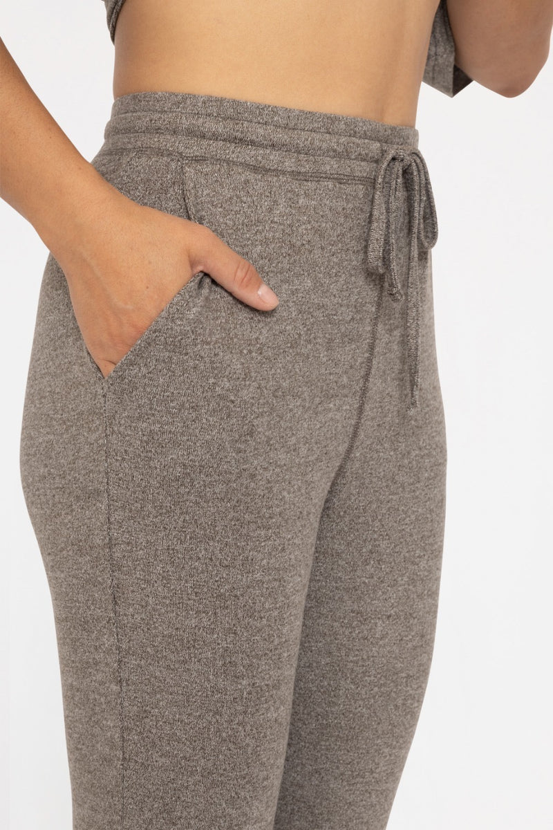 Brushed Hacci Joggers