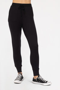 Brushed Hacci Joggers