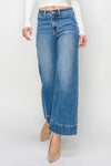 High Rise Wide Leg Denim