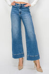 High Rise Wide Leg Denim