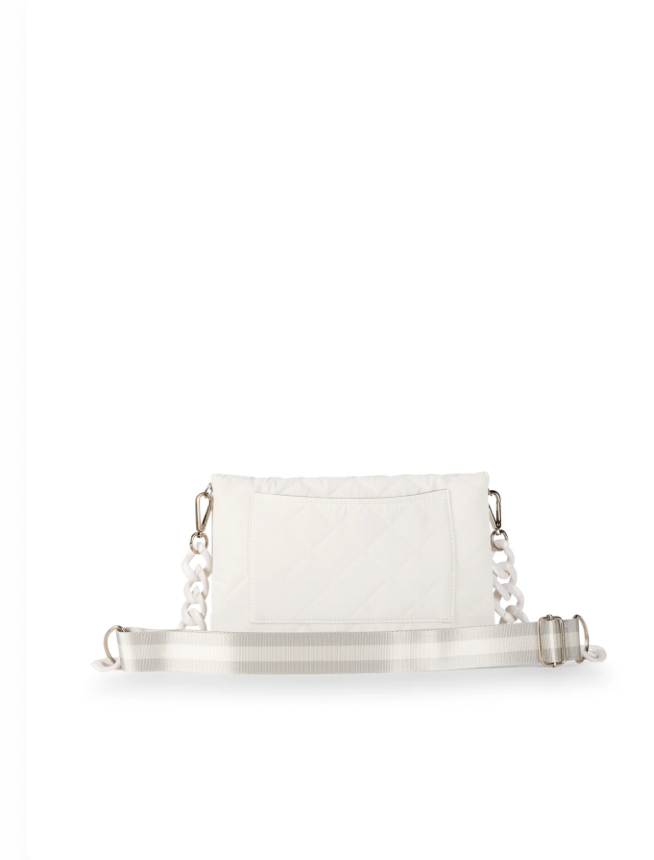 Lexi Cloud Handbag- White - Lark & Lily Boutique