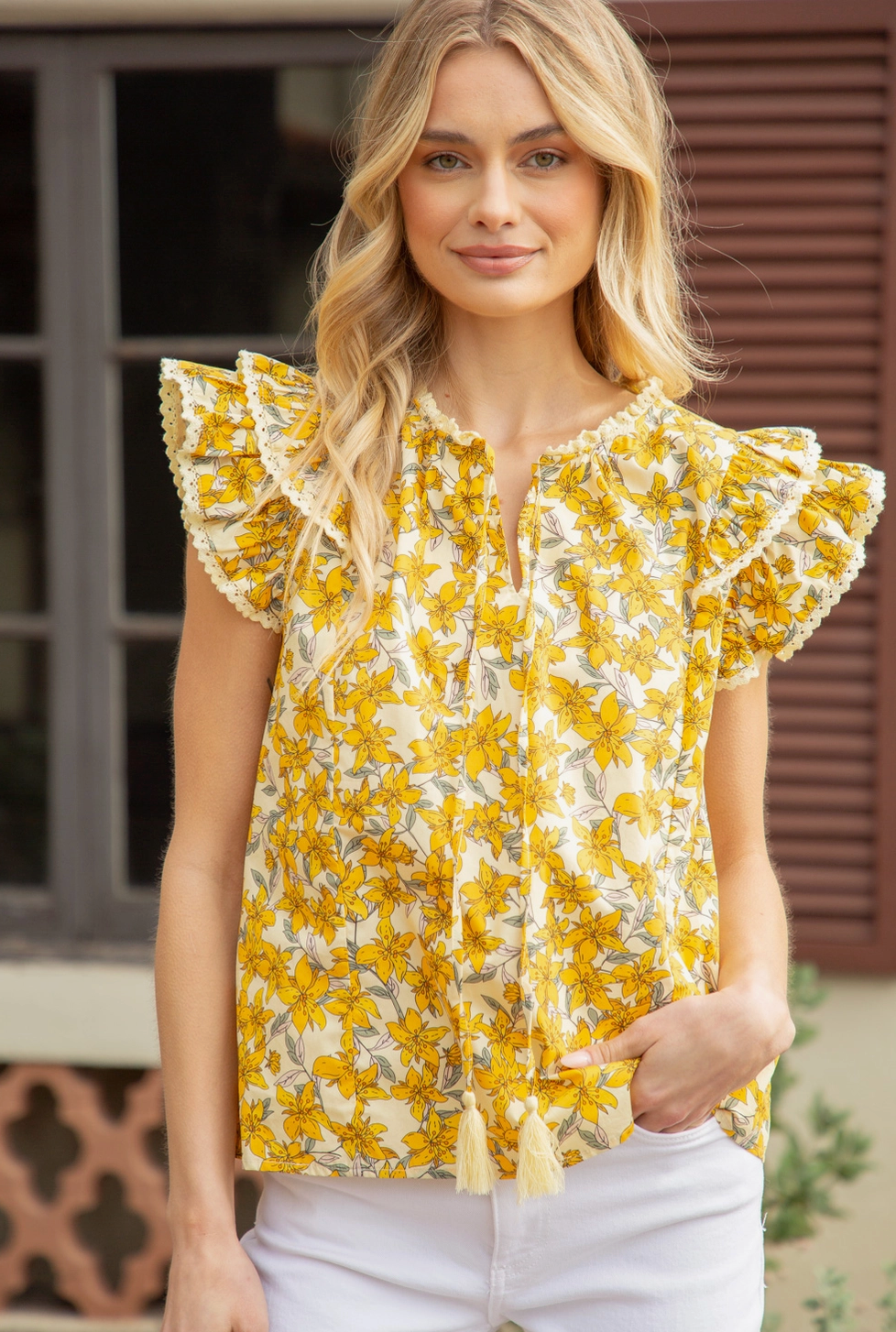 Lola and Sophie Double Layer Tank Blouse – Lucy's Looks