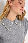 Pearl Collar Sweater