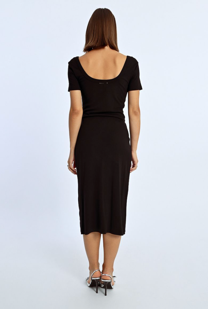 V-Neck Ruched Dress Lark & Lily Boutique V-Neck Ruched Dress Lark & Lily Boutique
