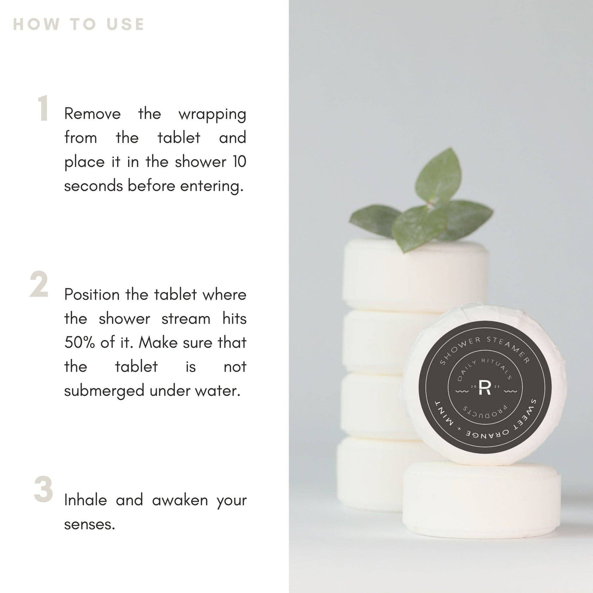 Shower Steamer-Lavender + Mint