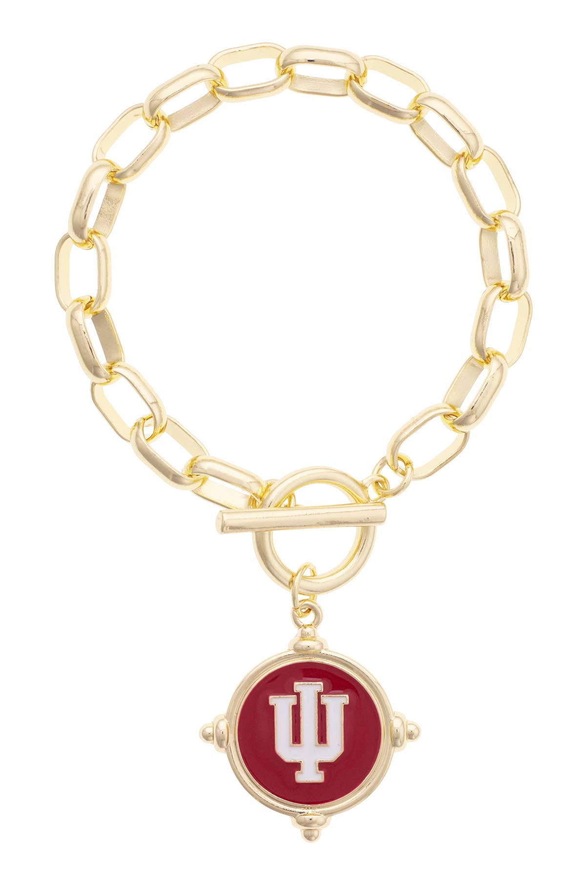 Indiana Hoosiers Logo Intaglio Bracelet