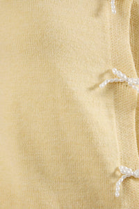 Pearl Bow Cardigan