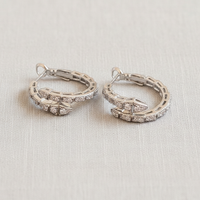 Snake Zircon Ear Cuff Earrings