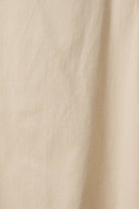 Solid A-Line Midi Dress