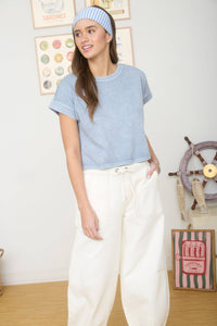 Boxy Short Sleeve Top