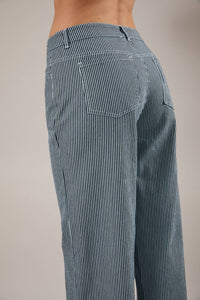 Striped Twill Pant