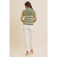 Button Down Sweater Vest