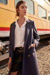 Notch Lapel Collar Coat