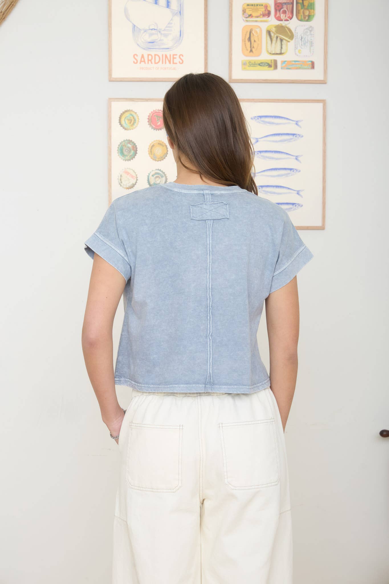 Boxy Short Sleeve Top