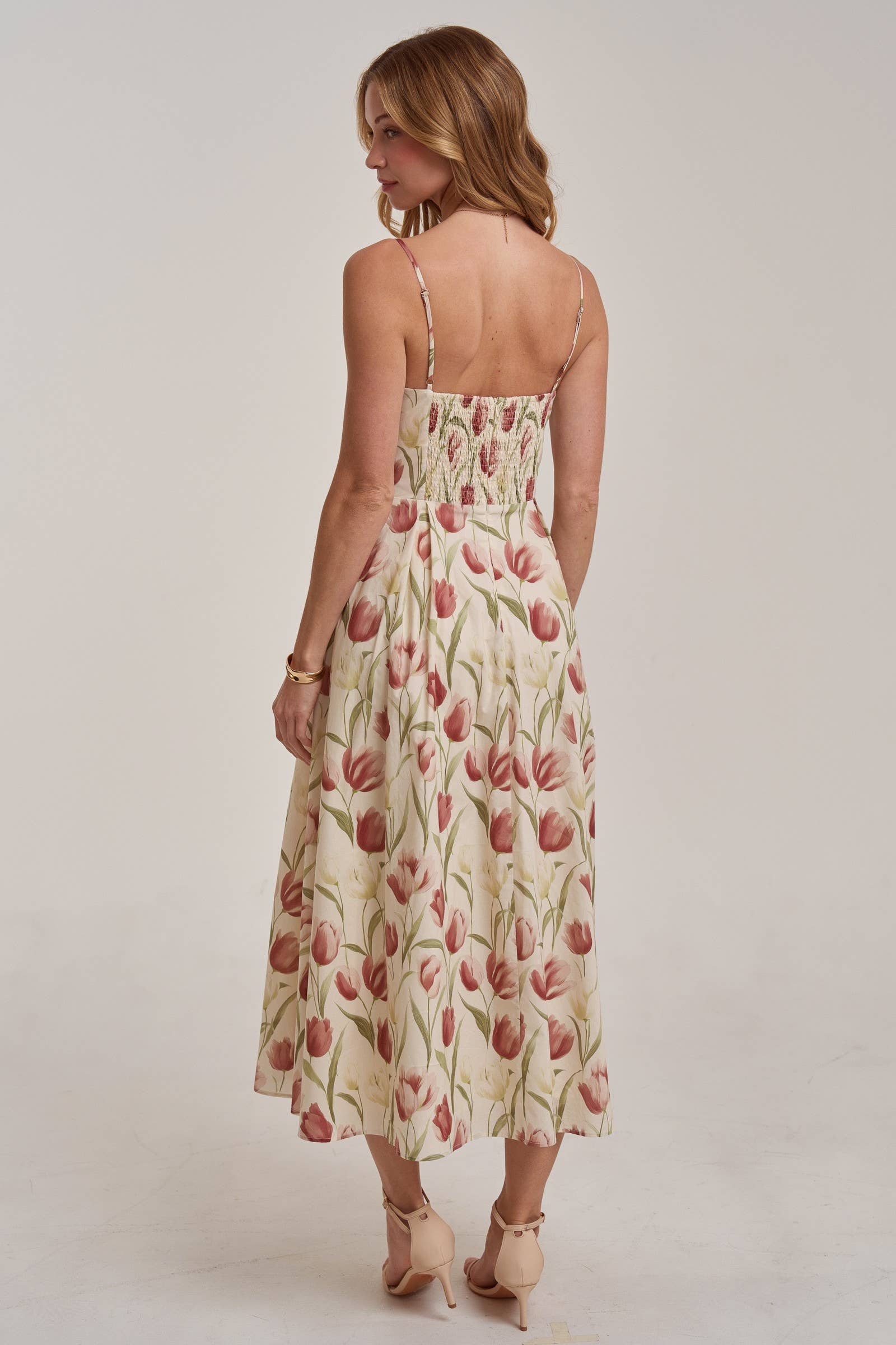 Tulip Print Dress