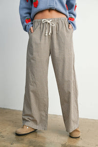 Loose-Fit Adjustable Tie-Front Pants