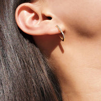 Rectangle Hoop Earrings