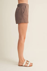 Flat Front Skort