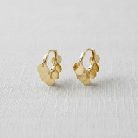 Round Tassel Drop Earrings