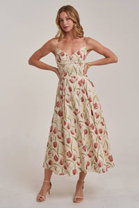 Tulip Print Dress