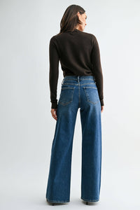Twisted Seam Wide Leg