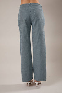 Striped Twill Pant