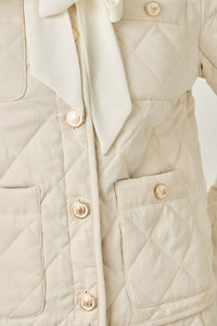 Quilted Cropped Jacket