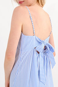 Sailor Striped Maxi Dress